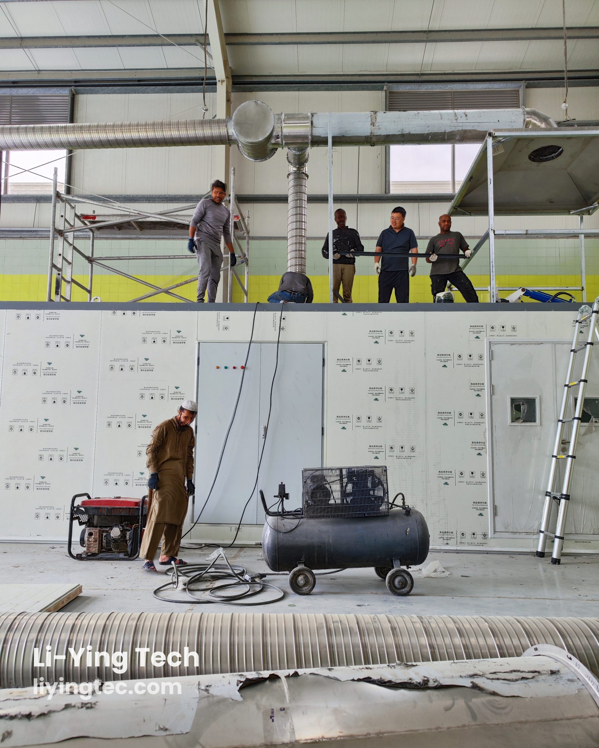 Infectious waste management system Installation in Middle East